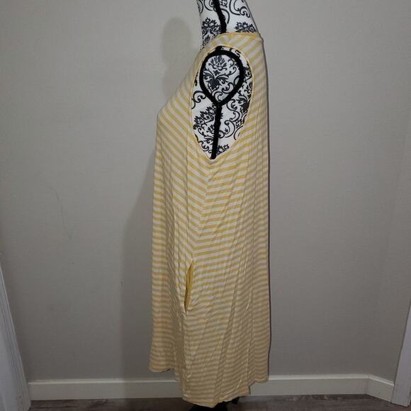 Time and tru XXL striped dress with pockets - Picture 2 of 11